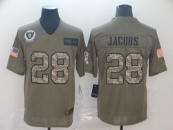 Oakland Raiders #28 Jacobs-013 Jerseys