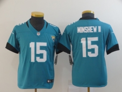 Youth Jacksonville Jaguars #15 Minshew II-001 Jersey