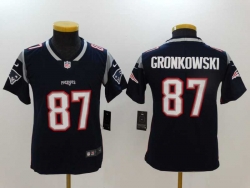 Youth New England Patriots #87 Gronkowski-002 Jersey