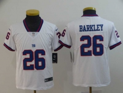 Youth New York Giants #26 Barkley-001 Jersey