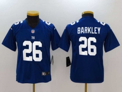 Youth New York Giants #26 Barkley-005 Jersey