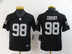Youth Oakland Raiders #58 Crosby-001 Jersey