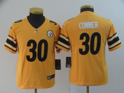 Youth Pittsburgh Steelers #30 Conner-001 Jersey
