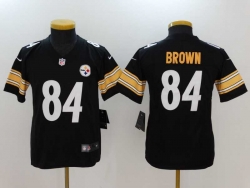 Youth Pittsburgh Steelers #84 Brown-002 Jersey