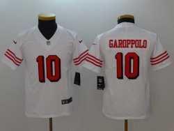 Youth San Francisco 49ers #10 Garoppolo-003 Jersey