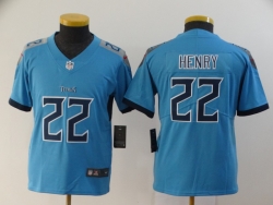 Youth Tennessee Titans #22 Henry-002 Jersey