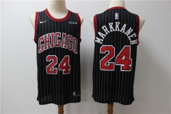 Chicago Bulls #24 Markkanen-001 Basketball Jerseys