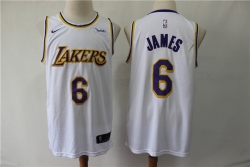 Los Angeles Lakers #6 James-004 Basketball Jerseys