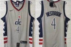 Washington Wizards #4 Westbrook-005 Basketball Jerseys