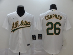Oakland Athletics #26 Chapman-001 Stitched Football Jerseys