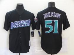Arizona Diamondbacks #51 Johnson-005 Stitched Football Jerseys