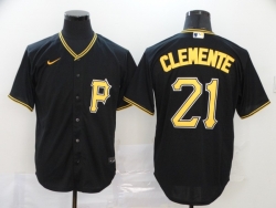 Pittsburgh Pirates #21 Clemente-006 Stitched Football Jerseys