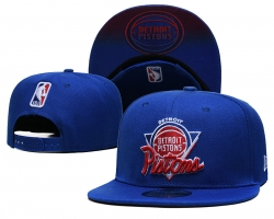 Detroit Pistons Adjustable Hat-001 Jerseys