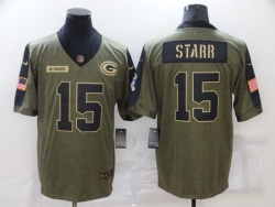 Green Bay Packers #15 Starr-001 Jerseys