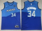Milwaukee Bucks #34 Antetokounmpo-023 Basketball Jerseys