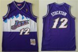 Utah Jazz #12 Stockton-003 Basketball Jerseys