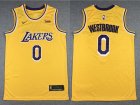 Los Angeles Lakers #0 Westbrook-005 Basketball Jerseys