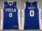 Philadelphia 76Ers #0 Maxey-001 Basketball Jerseys