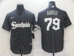 Chicago White Sox #79 Abreu-012 stitched jerseys