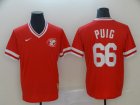 Cincinnati reds #66 Puig-003 Stitched Football Jerseys