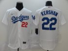 Los Angeles Dodgers #22 Kershaw-001 Stitched Jersys