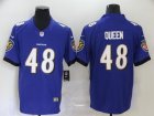 Baltimore Ravens #48 Queen-001 Jerseys