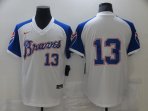 Atlanta Braves #13 Acunajr-022 Stitched Football Jerseys