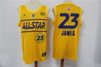 Los Angeles Lakers #23 James-063 Basketball Jerseys