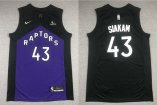 Toronto Raptors #43 Siakam-001 Basketball Jerseys