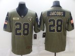 Oakland Raiders #28 Jacobs-040 Jerseys