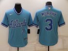 Atlanta Braves #3 Murphy-001 Stitched Football Jerseys