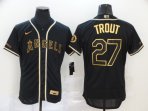 Los Angeles Angels #27 Trout-004 Stitched Jerseys