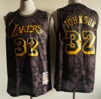 Los Angeles Lakers #32 Johnson-008 Basketball Jerseys