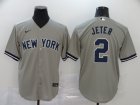 New York Yankees #2 Jeter-004 Stitched Jerseys