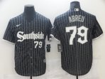 Chicago White Sox #79 Abreu-013 stitched jerseys