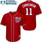 Washington Nationals #11 Zimmerman-001 Stitched Jerseys