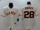 San Francisco Giants #28 Posey-002 Stitched Football Jerseys