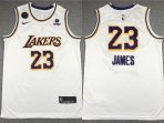 Los Angeles Lakers #23 James-059 Basketball Jerseys