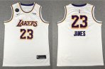Los Angeles Lakers #23 James-005 Basketball Jerseys