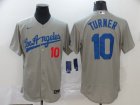 Los Angeles Dodgers #10 Turner-001 Stitched Jerseys