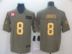 New York Giants #8 Jones-018 Jerseys