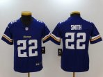 Youth Minnesota Vikings #22 Smith-001 Jersey