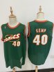 Seattle Supersonics #40 Kemp-002 Basketball Jerseys