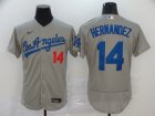 Los Angeles Dodgers #14 Hernandez-003 Stitched Jerseys