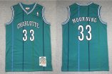 Charlotte Hornets #33 Mourning-004 Basketball Jerseys