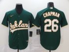 Oakland Athletics #26 Chapman-002 Stitched Football Jerseys