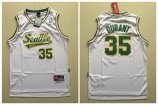 Seattle Supersonics #35 Durant-001 Basketball Jerseys