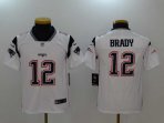 Youth New England Patriots #12 Brady-004 Jersey