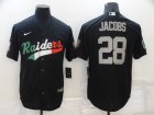 Oakland Raiders #28 Jacobs-042 Jerseys