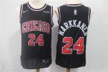 Chicago Bulls #24 Markkanen-004 Basketball Jerseys